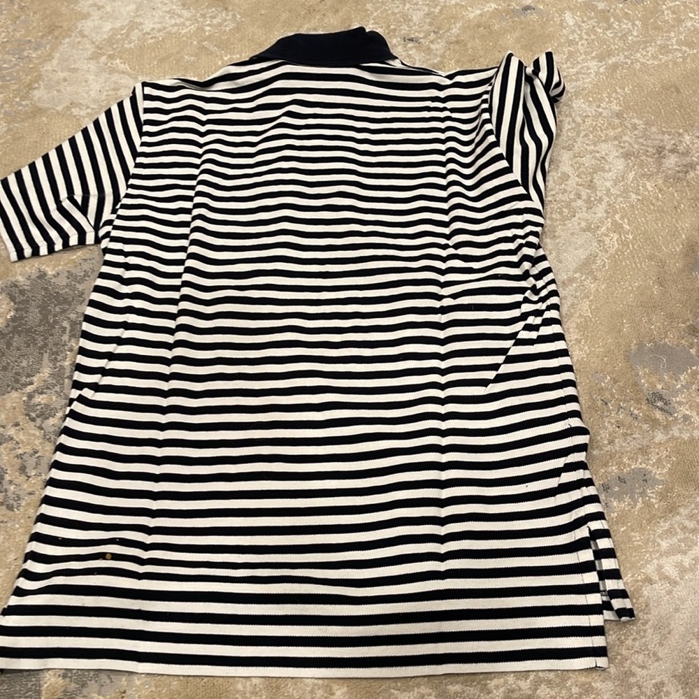 Vintage 90s Blue& White Striped Polo
Ralph Lauren Polo Shirt - Picture 8 of 8
